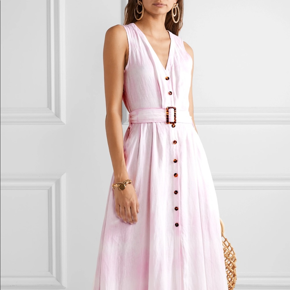 BNWT Solid and Striped Tye Dye Maxi Dress